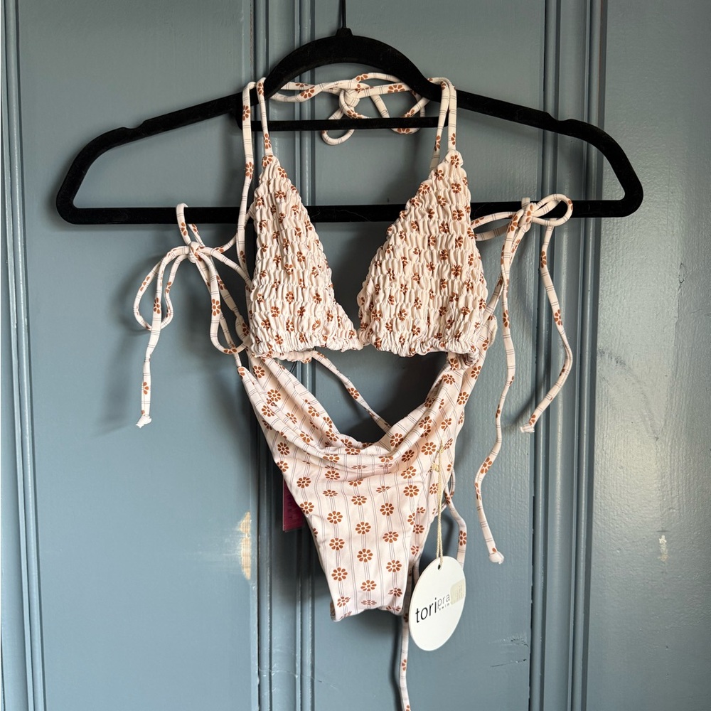 Tori Praver Floral Bikini Set